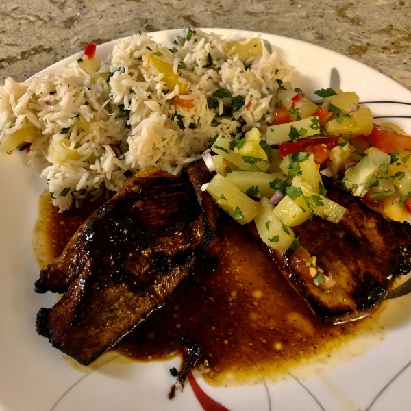 Mango, Peach, and Pineapple Salsa