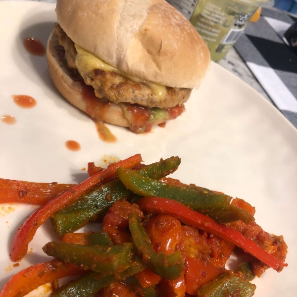 Ground Chicken Taco Burgers