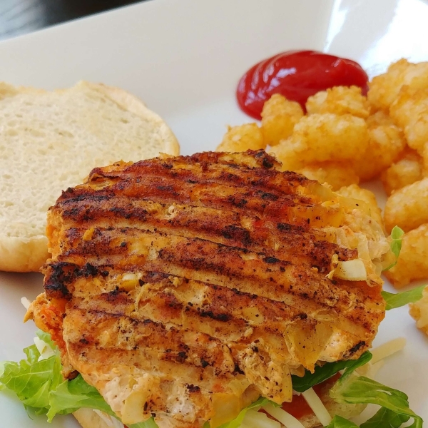 Ground Chicken Taco Burgers