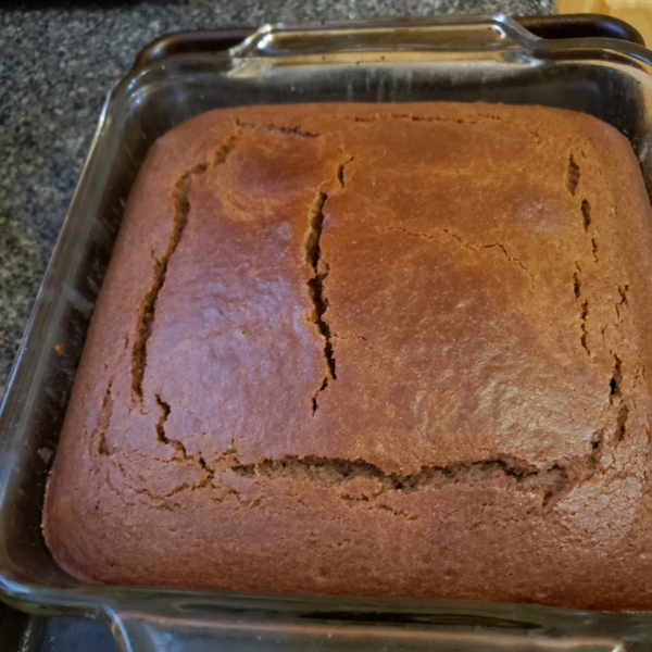 Gingerbread Cake with Lemon Glaze