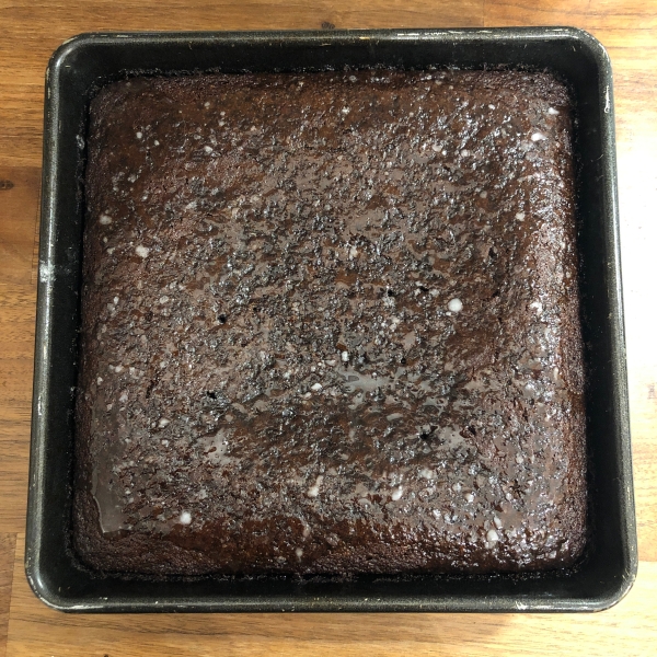 Gingerbread Cake with Lemon Glaze