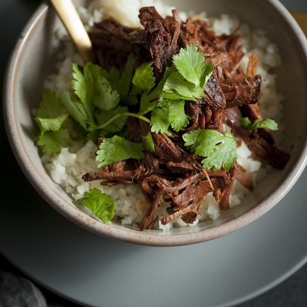 Slow Cooker Korean BBQ Pork Bowl