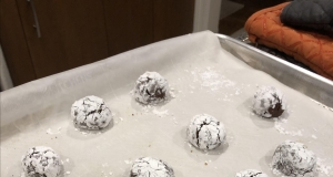 Raspberry-Chocolate Crinkles