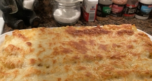 Seafood Lasagna with Shrimp