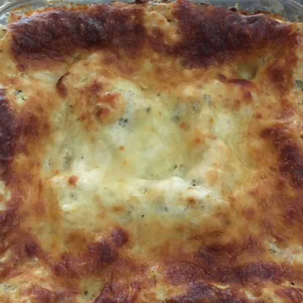 Seafood Lasagna with Shrimp