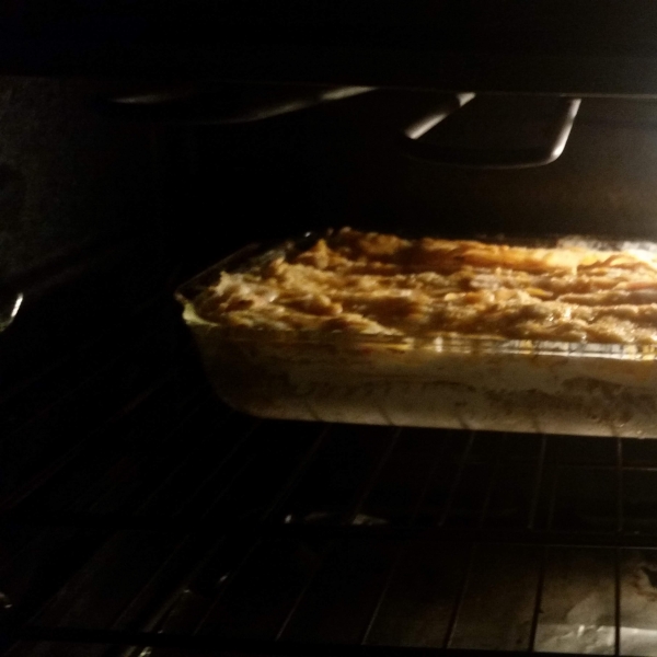 Seafood Lasagna with Shrimp