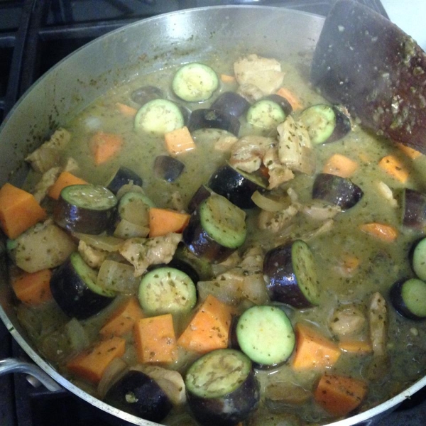 Green Coconut Chicken
