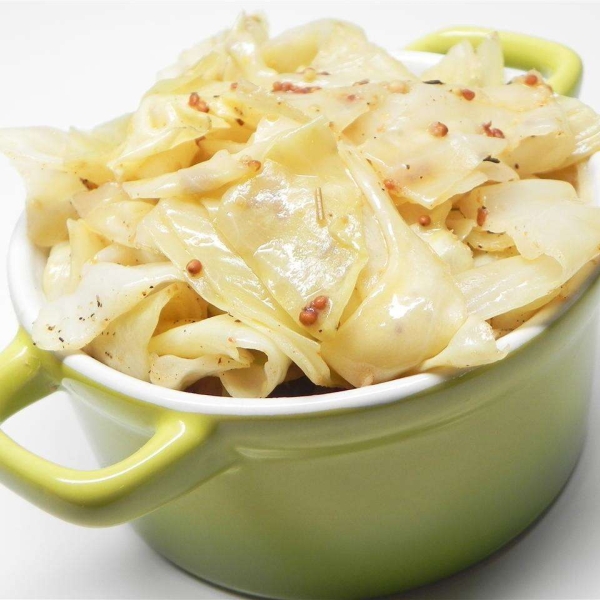 Beer Braised Cabbage