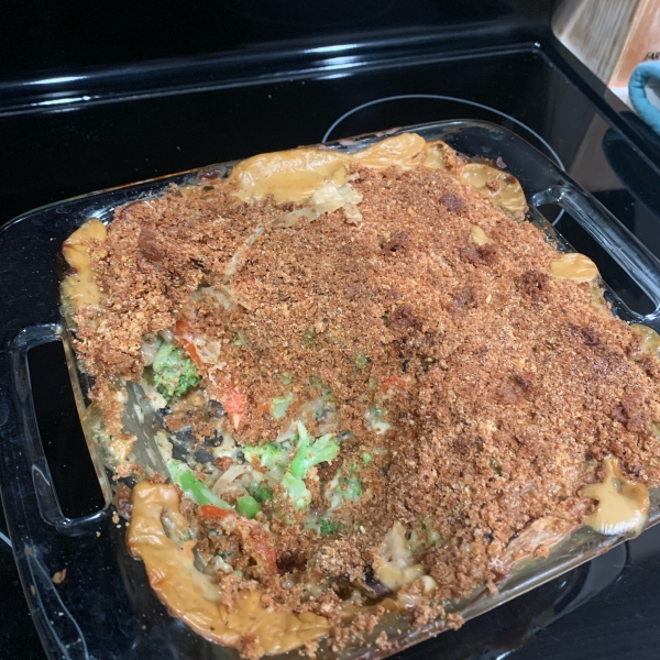 Healthy Broccoli Cheese Bake