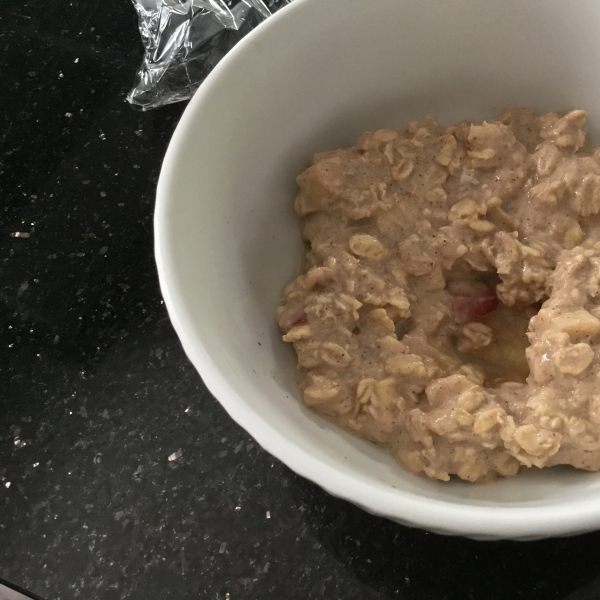 Apple Pie Refrigerator Oatmeal
