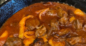 Chinese Pepper Round Steak