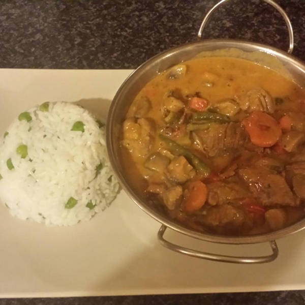 Bison Red Curry
