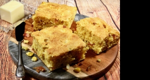 Buttermilk Cornbread with Bacon and Corn