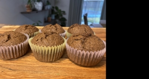 Chocolate Espresso Banana Muffins