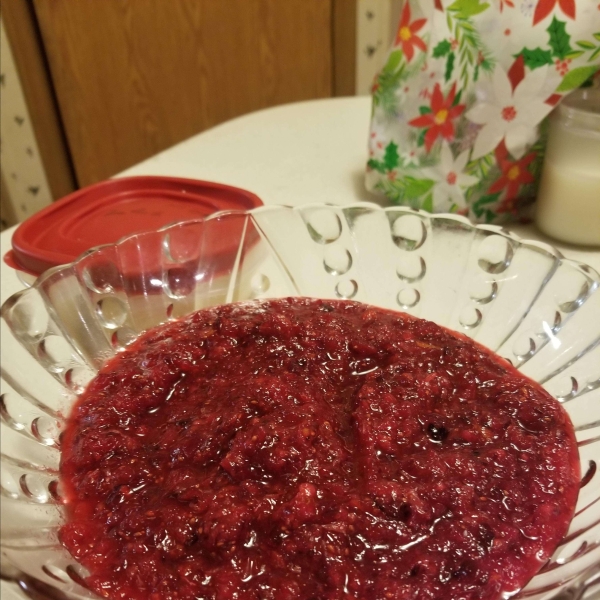 Easy Cranberry Orange Relish