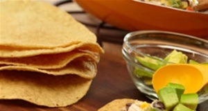 Creamy Chicken Tostadas