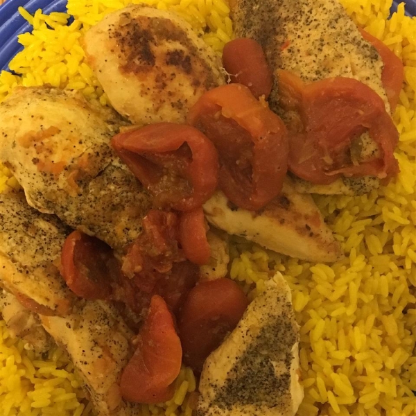 Tender Tomato Chicken Breasts