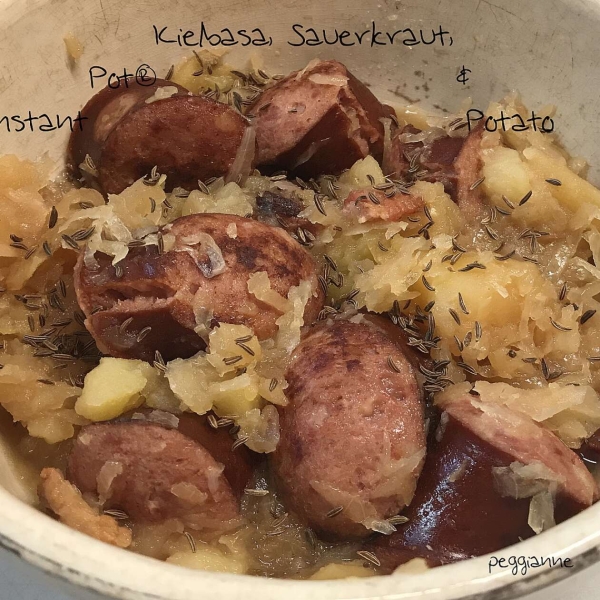 Instant Pot® Kielbasa, Sauerkraut, and Potato recipe Easy Cook Find