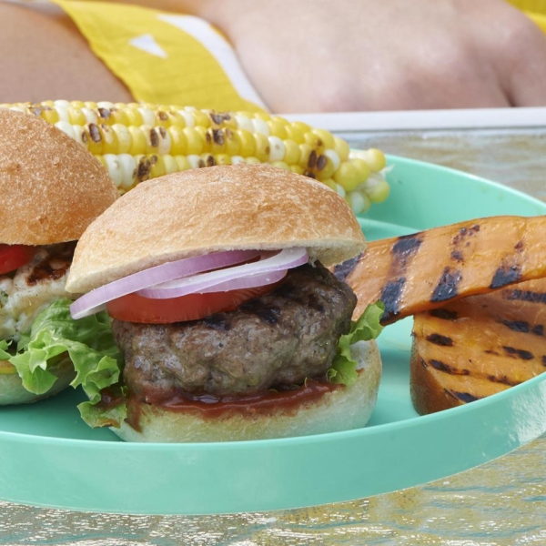 Backyard Cooper Burgers