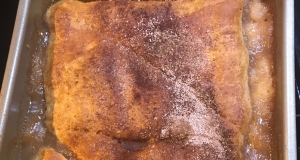 Crescent Roll Apple Cobbler