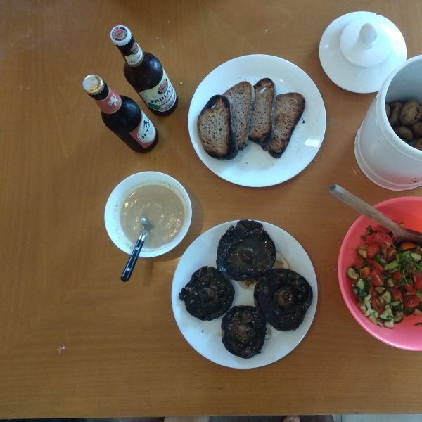 Japanese-Style Grilled Mushrooms