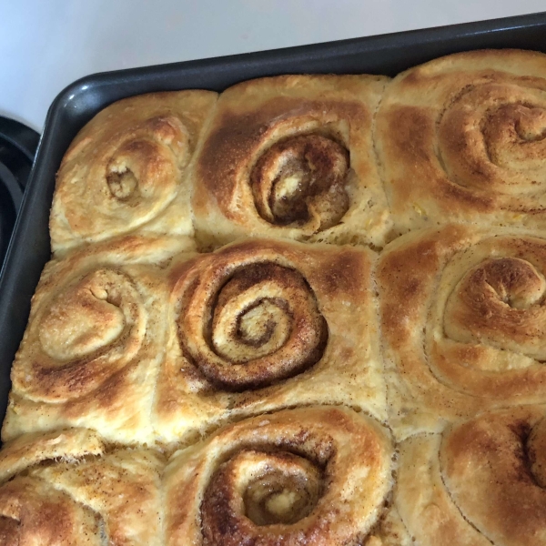 Squash Cinnamon Rolls