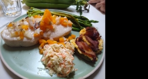 Baked Swordfish in a White Wine Sauce