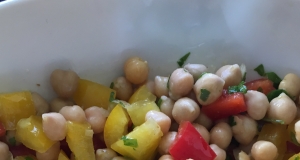 Cumin and Coriander Chickpea Salad