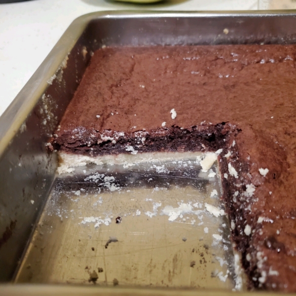 Gooey Brownies with Shortbread Crust