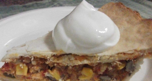 Leftover Turkey Enchilada Pot Pie