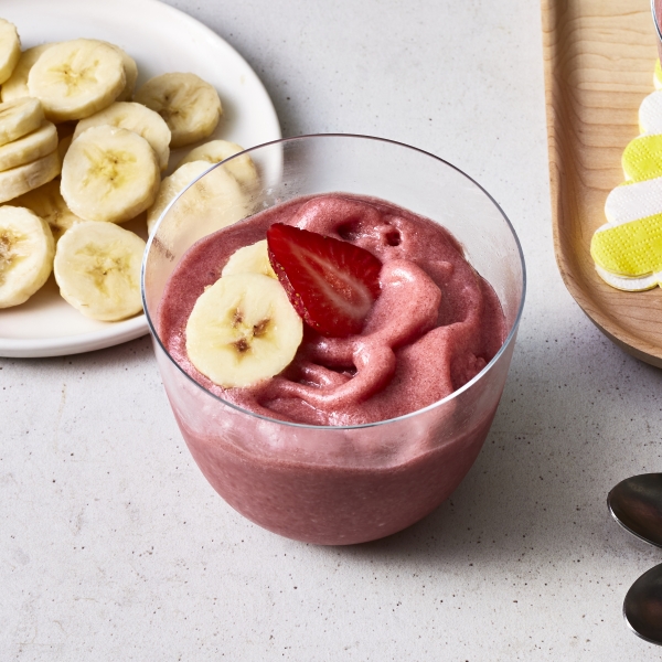 Berry-Banana Instant Soft Serve