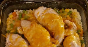 Baked Vegetable Rice Pilaf