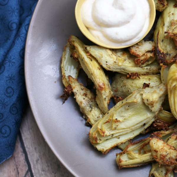 Air Fryer Artichoke Hearts