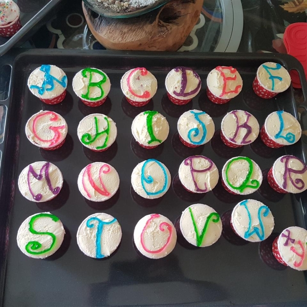 Mini Red Velvet Cupcakes with Italian Meringue Frosting