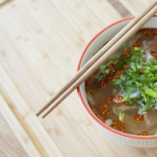 Chinese Hand-Pulled Noodles in Beef Broth