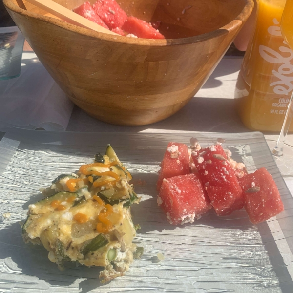 Spring Vegetable Frittata for Mother