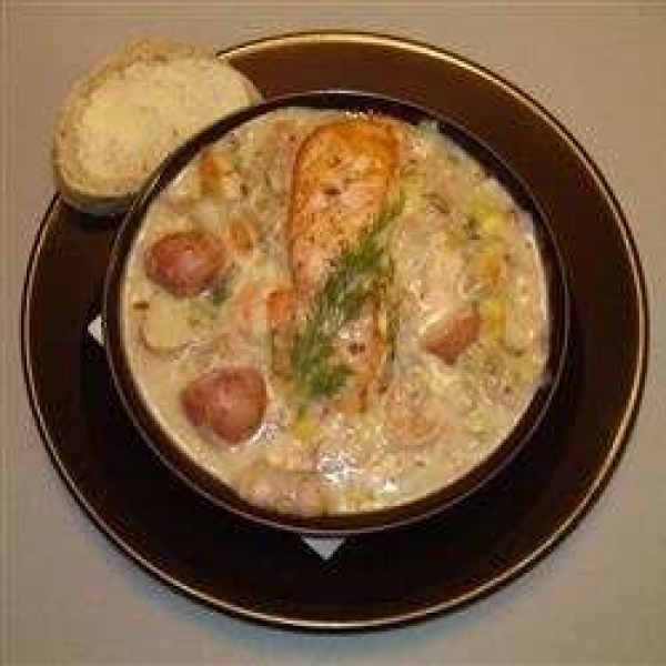 Smoked Salmon Chowder