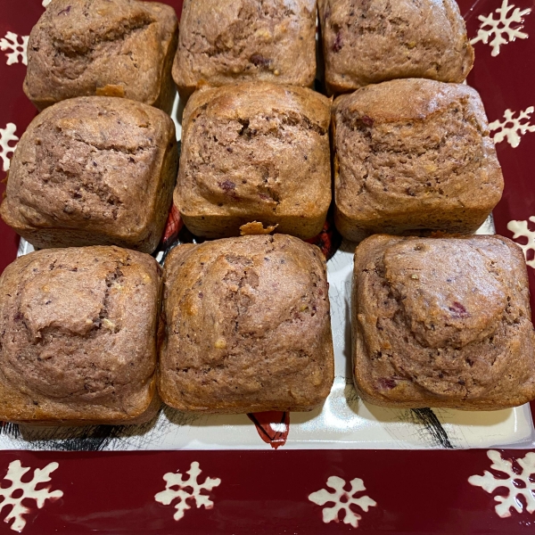 Cranberry Sauce Muffins