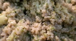 Cheesy Broccoli Quinoa