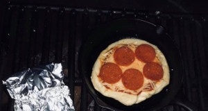 Campfire Pepperoni Pizza