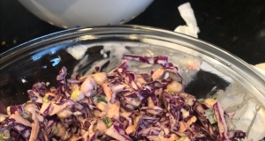 Red Cabbage and Chickpea Salad
