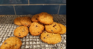 Devouring Oatmeal Chocolate Chip Cookies