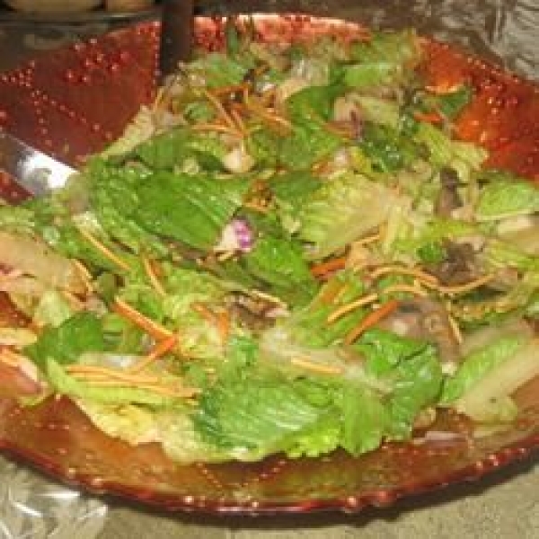 Hearts of Palm and Spinach Salad