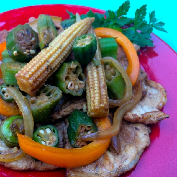 Dixie Pork Stir-Fry