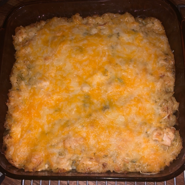 Cheesy Broccoli Chicken Casserole