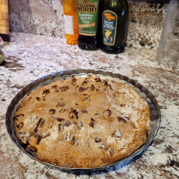 Moist Peach Coffee Cake