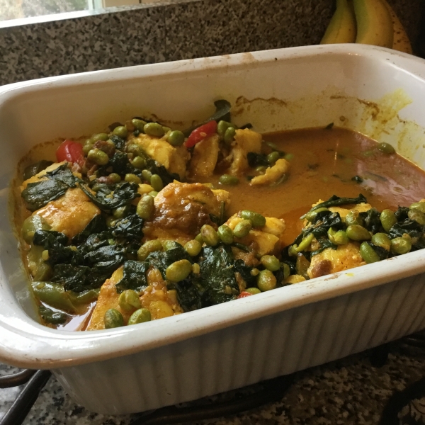 Coconut Curry Haddock