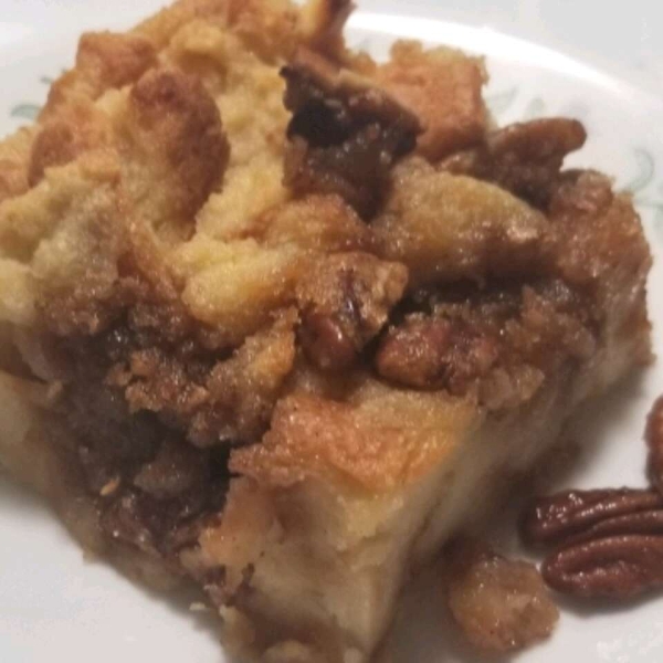 Easy Pecan Pie Bread Pudding