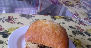 Mushroom Artichoke Sandwich
