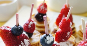 Mini Very Berry Pancake Skewers